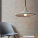 Cement Plate Pendant Light Fixture Modern Nordic Small Lighting | Ljojo