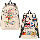 Ljojo Mickey Mouse Backpack for Kids | Kindergarten School Book Bag, Boy Girl Daypack