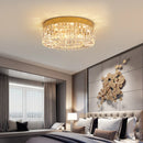 Crystal Ceiling Lamp Modern Chandelier LED Light Fixture by Ljojo for Bedroom Living Room.