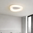 Cream Chandelier Ring Warm Ceiling Light Bedroom Living Room Modern Minimalist Home Decor Lighting Fixture by Ljojo