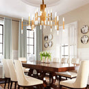 Ljojo Modern Golden Pendant Light Chandelier for Elegant Nordic Living Room Decor