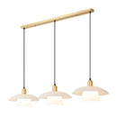 Nordic Glass Copper LED Pendant Lamp by Ljojo - Modern Bedroom Chandelier for Home Decor & Restaurant
