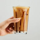 Ljojo 360ml Glass Christmas Cups for Various Beverages
