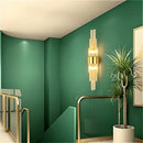Ljojo Crystal Luxury Line LED Wall Light Modern Living Dining Room Home Decor Lamp Design