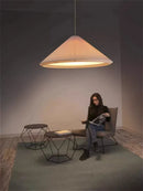 Wabi-sabi Cloth Restaurant LED Pendant Light Modern Art Chandelier Lamp for Home Decor by Ljojo