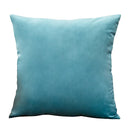 Blue Velvet Cushion Cover for Stylish Home Decor by Ljojo