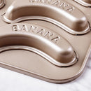Ljojo 10-Hole Carbon Cake Baking Pan Non-Stick Muffin Mold Bakeware Tools