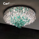 Modern Glass Crystal Chandelier for Living Room Hall by Ljojo - Luxury Indoor Home Decoration Lighting