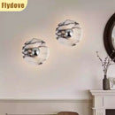 Ljojo Marble Chrome Wall Lamp - Luxury LED Lighting Fixture