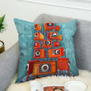 Ljojo 40x40 Jane Koluga Art Pillow Cover for Home Decor and Car Sofa Fall Theme
