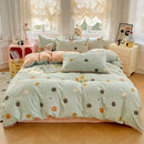 Ljojo 2025 Spring Summer Quilt Cover Set 13070 High-Count Cotton Bedding