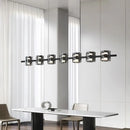 Ljojo Restaurant Pendant Light Modern Minimalist Bar Counter Glass Strip Light Nordic Designer