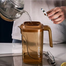 Ljojo 2200ML Water Juice Pitcher: Transparent Bottle for Fresh Drinks Storage