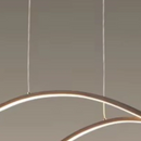 LED Ceiling Chandelier: Minimalist Kitchen Dining Room Pendant Light by Ljojo