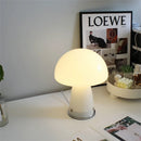 Dimmable Glass Mushroom Table Lamp for Home Decor by Ljojo