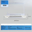 Modern Bladeless LED Ceiling Fan Light by Ljojo - Elegant Home Decoration Indoor Lighting Solution