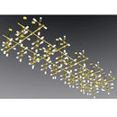 Italian LED Linear Pendant Chandelier Ljojo: Modern Home Dinning Lighting Fixture Study Bedroom Decor