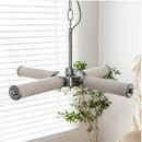 Nordic Metal LED Pendant Light for Living Room - Minimalist Home Decor Chandelier.