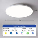 Ljojo LED Three Proofings Ceiling Lamp for Living Room, Bedroom, Kitchen - Modern Indoor Lighting Fixtures