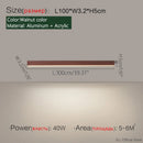 LED Long Strip Ceiling Light Fixture for Bedroom Kitchen Living Room by Ljojo