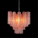 Art Deco Stained Glass Chandelier Luxury Pendant Light for Kitchen Dining Room by Ljojo