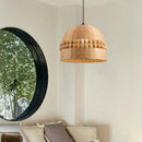 Bamboo Chandelier Chinese Retro Lantern LED Lighting Fixture for Restaurant Art Decor by Ljojo