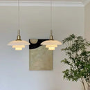 Bauhaus 3 Layer Glass LED Pendant Lamp Modern Elegant Chandelier by Ljojo