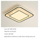 Ljojo Modern Acrylic LED Ceiling Lamp for Luxury Living Room and Bedroom
