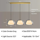 Nordic Designer Glass Chandelier Living Room Luxury Pendant Light by Ljojo