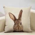 Animal Print Cushion 45x45cm for Sofa, Car Seat & Living Room Decor by Ljojo
