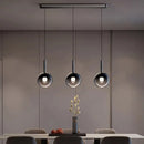 Italian Minimalist Bedroom Glass Pendant Lamp Designer LED Hanging Light Ljojo