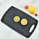 Ljojo Marble Pattern Cutting Board Set - Anti-Slip, Hangable, Eco-Friendly