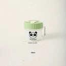 Ljojo 100ml Leak-proof Sauce Cup with Lid - Portable Reusable Salad Dressing Container