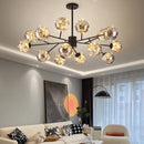 LED Chandelier Pendant Light Starry Magic Bean Modern Elegant Creative Lighting for Living Room by Ljojo