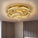 Ljojo Luxury K9 Crystal Chandelier Dimmable Led Ceiling Lamp Modern Living Dining Decor