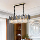Ljojo Luxury Crystal Chandelier, Modern Bedroom Pendant Light, Elegant Indoor Lighting