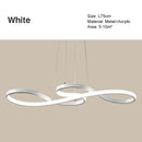 Ljojo LED Cord Pendant Chandelier - Nordic Design - 48w Hanging Lamp