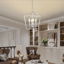 American Vintage Birdcage LED Wall Pendant Lights Modern Iron Hanging Lamps for Bedroom Dining Chandelier by Ljojo
