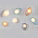 Ljojo Bubble Glass Wall Lamps for Hallway, Modern Irregular Sconces Light, Aisel Background Decoration