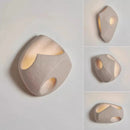 Ljojo Retro Industrial Wabi Sabi Yellow Stone Wall Lamp Modern Minimalist Home Decor