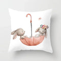 Ljojo Lovely Cartoon Pattern Cushion Cover 45*45cm