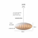 Italian Silk Cloth Pendant Lights Modern Lamps - Ljojo