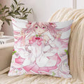 Ljojo 40*40 Hatsune Miku Pillow Cover Set for Stylish Bed Decor