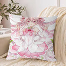 Ljojo 40*40 Hatsune Miku Pillow Cover Set for Stylish Bed Decor