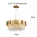 Crystal Chandelier Living Room Minimalist Designer Lamps by Ljojo