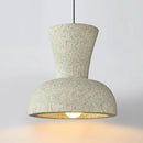 Japanese Resin LED Pendant Light Wabi-sabi Cylindrical Chandelier for Home Decoration by Ljojo