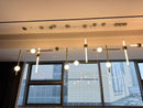 Ljojo Minimalist Iron Acrylic LED Chandelier Designer Lighting for Restaurant & Living Room