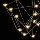 Ljojo Modern Minimalist LED Pendant Light Star Sky Chandelier for Living Room Home Decor