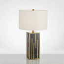 Ljojo Luxury Gold Metal LED Desk Lamp - Nordic Modern Design