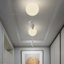 Polar Bear Cartoon Pendant Chandelier LED Lamp for Kids Room by Ljojo